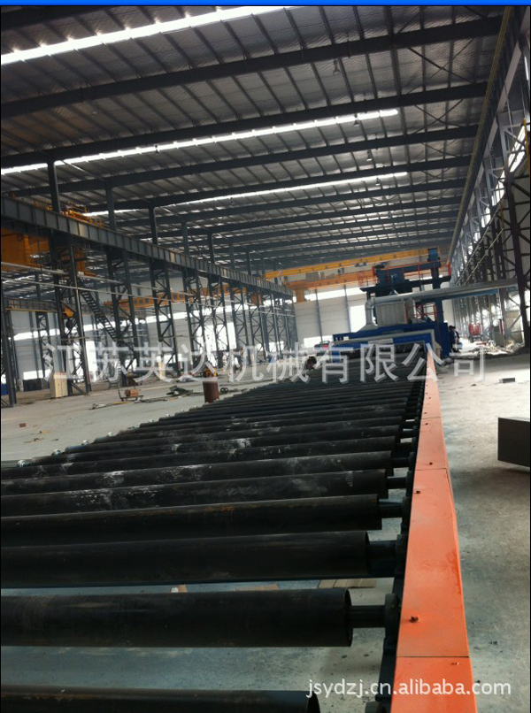 供应钢板预处理生产线 型材抛丸预处理生产线