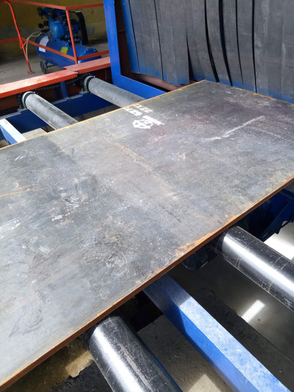 3.2米卧式钢板预处理生产线 厂家专业定做